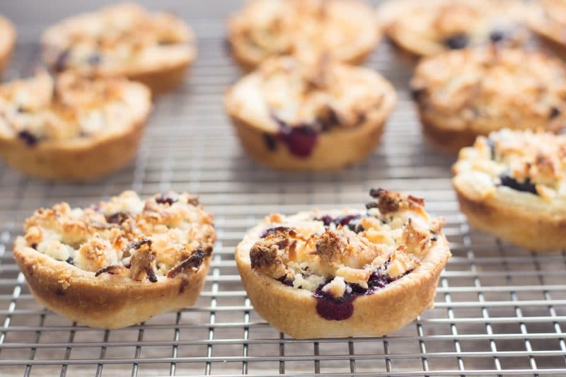 Blueberry Tarts - Pear Tree Kitchen