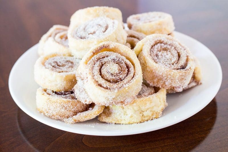 sugar cinnamon pie crust pinwheel cookies