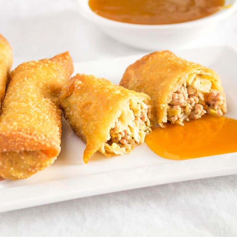 Homemade Egg Rolls with Sweet and Sour Sauce Pear Tree Kitchen