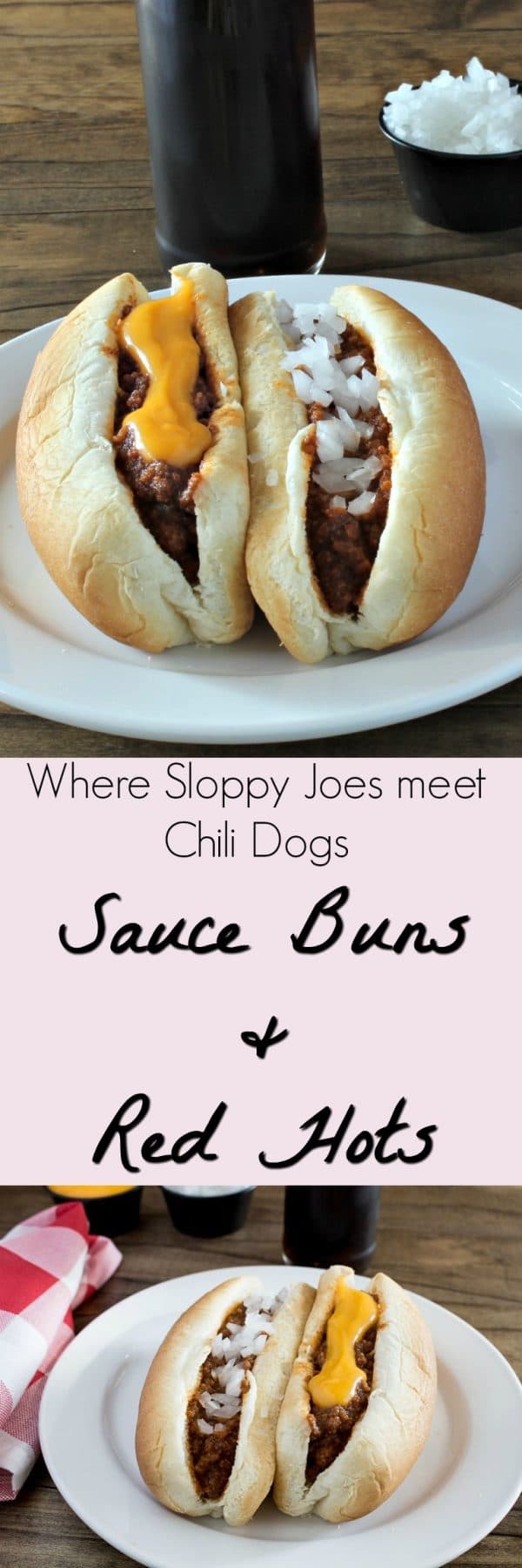 sauce buns and red hots sauce