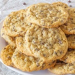 Plate of chocolate chip cookies
