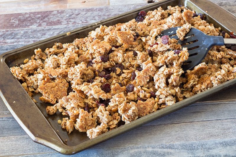 Large Cluster Cherry Coconut Granola