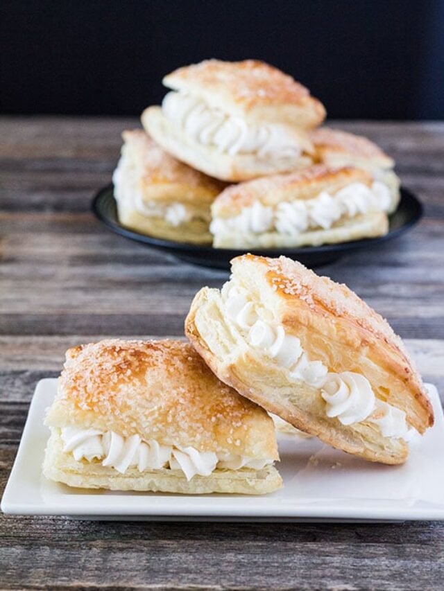 Homemade Lazy Cream Horns Pear Tree Kitchen