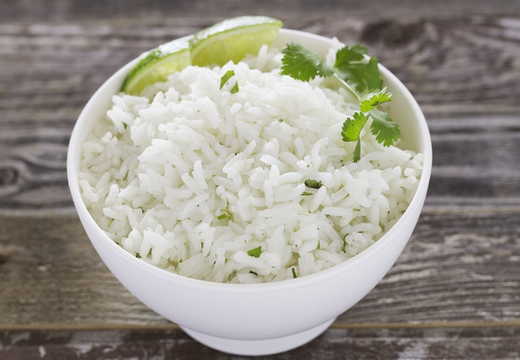 simple cilantro lime rice
