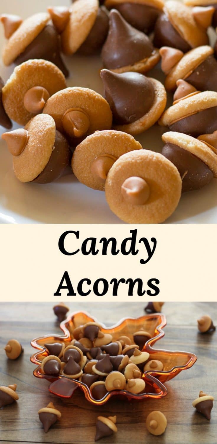 Easy Candy Acorns