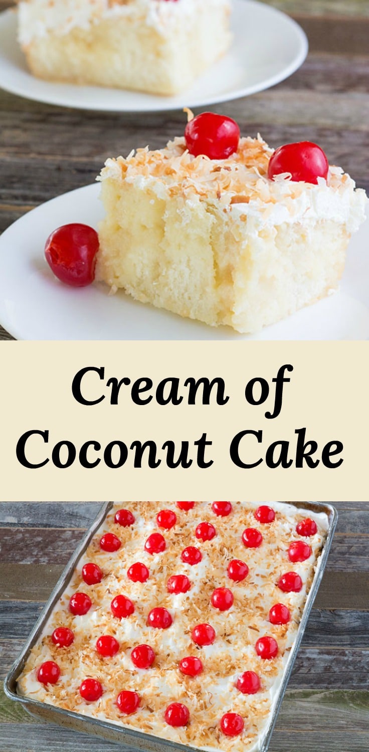 Cream of Coconut Poke Cake Pear Tree Kitchen