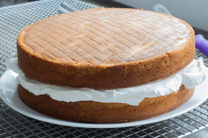 Classic Red Velvet Cake with Old-Fashioned White Frosting