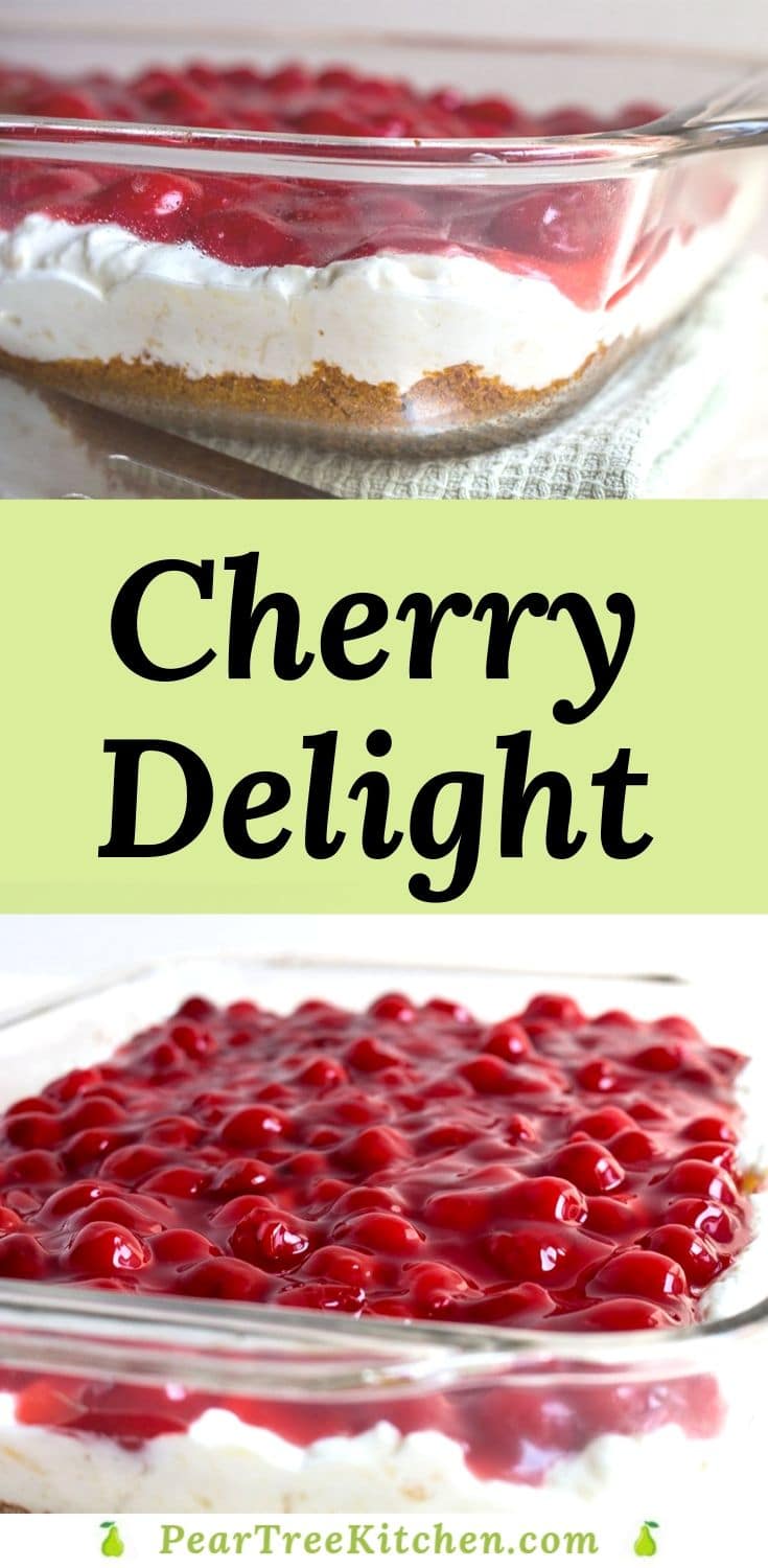 Quick Simple Cherry Delight Dessert Pear Tree Kitchen