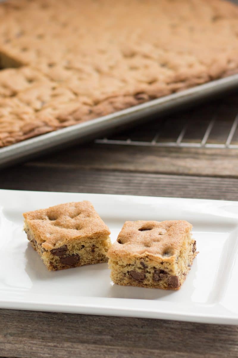 Grossy's Chocolate Chip Sheet Pan Cookies