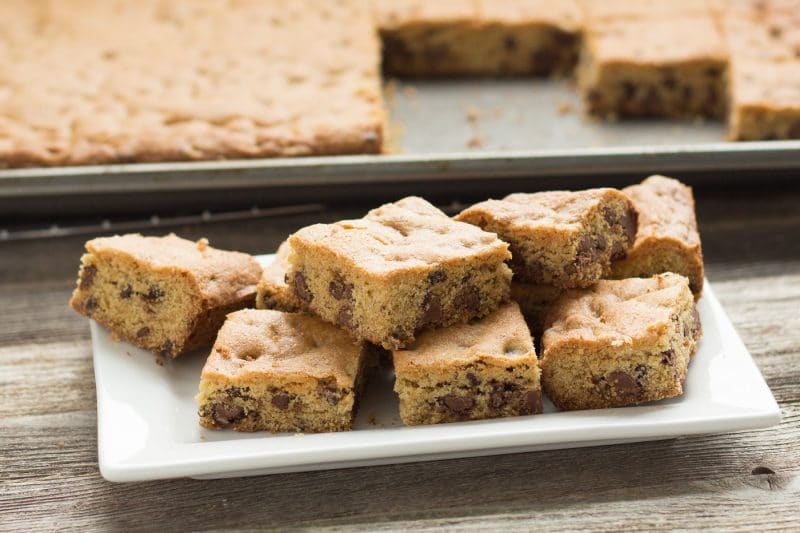 Milk Chocolate Cookie Bars