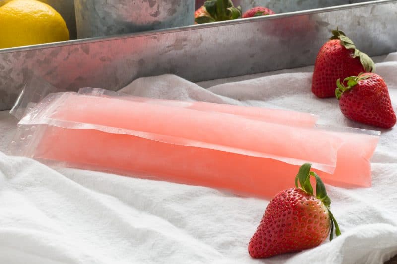 frozen spiked pink lemonade margarita
