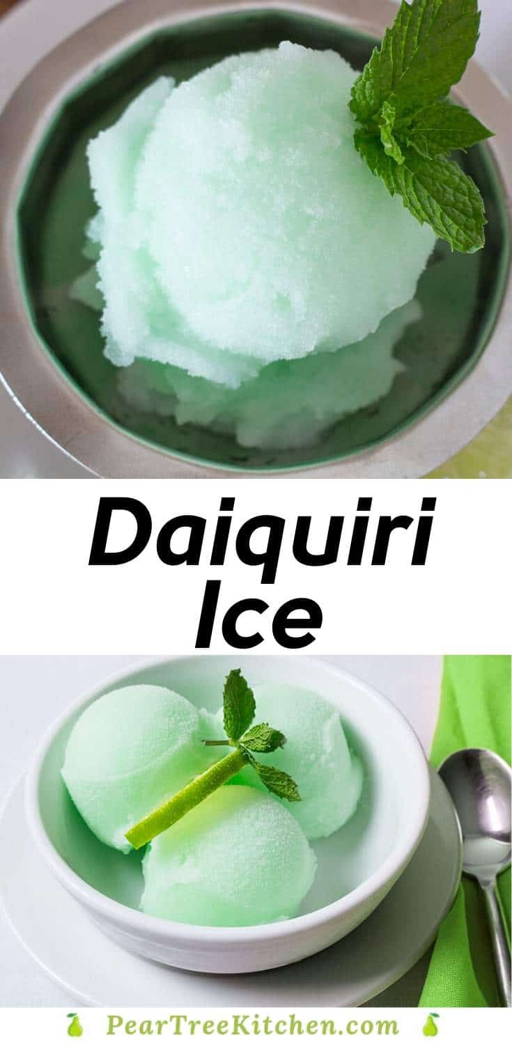 Copycat Baskin Robbins Daiquiri Ice Recipe