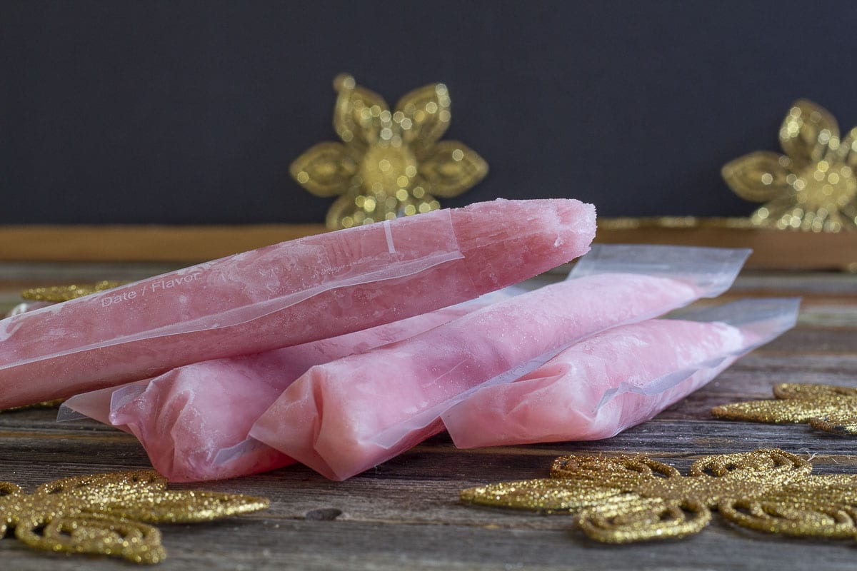 Cranberry Daiquiri Ice Pop