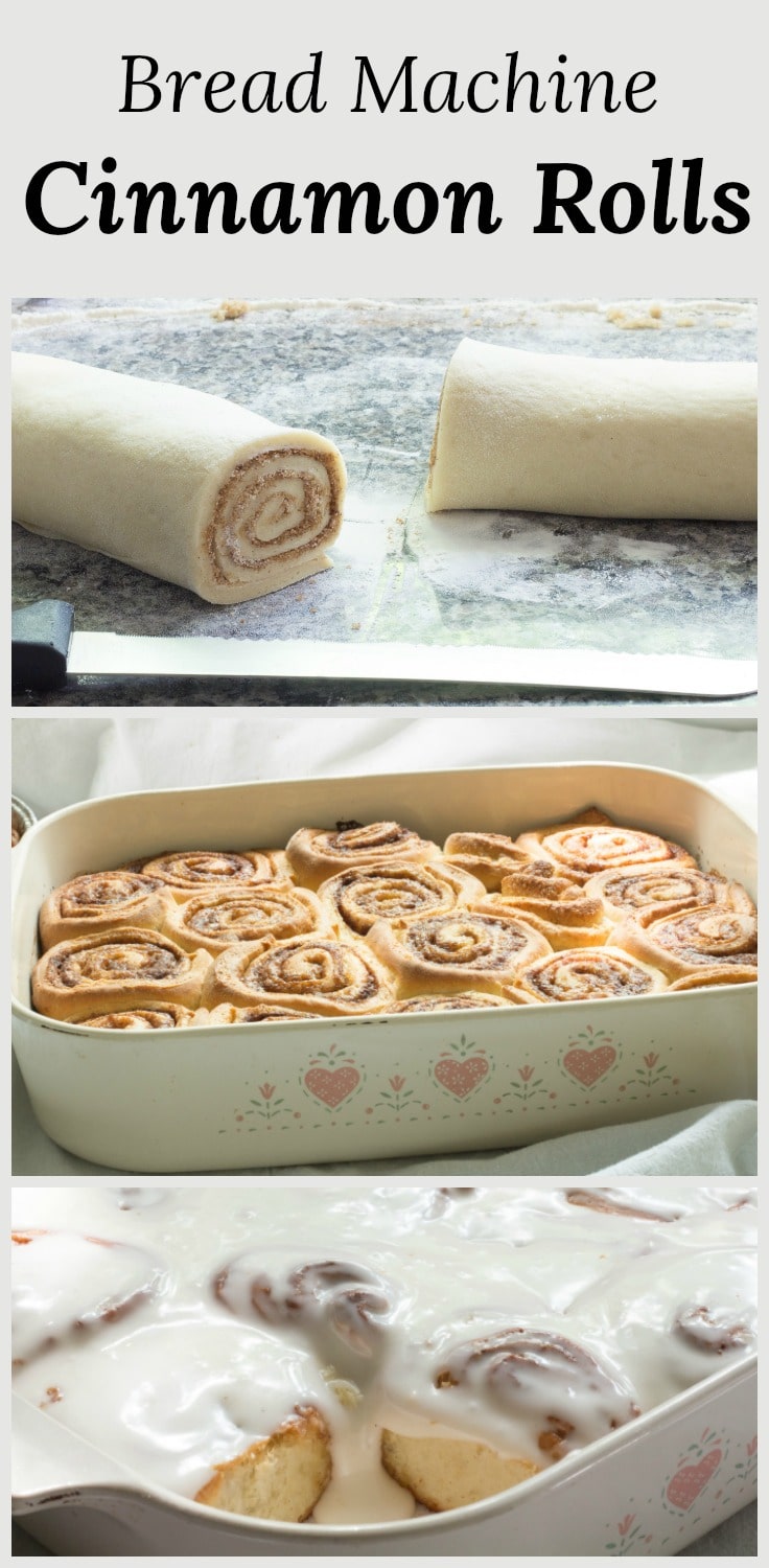 Cinnamon Rolls always taste better when they are fresh and preservative free. Why overpay for a cinnamon roll when they are so easy to make at home with our recipe for soft and fluffy Bread Machine Cinnamon Rolls?