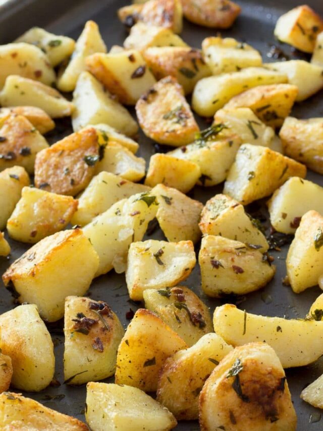 Roasted Garlic Potatoes Pear Tree Kitchen