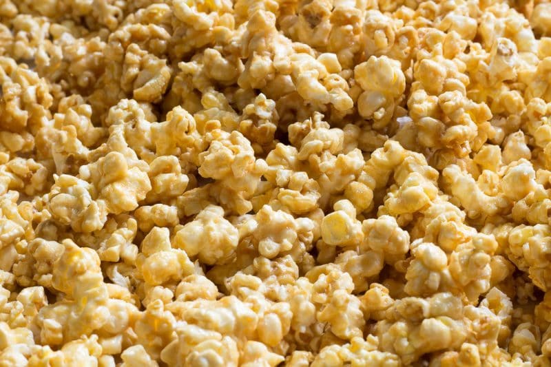 homemade caramel corn