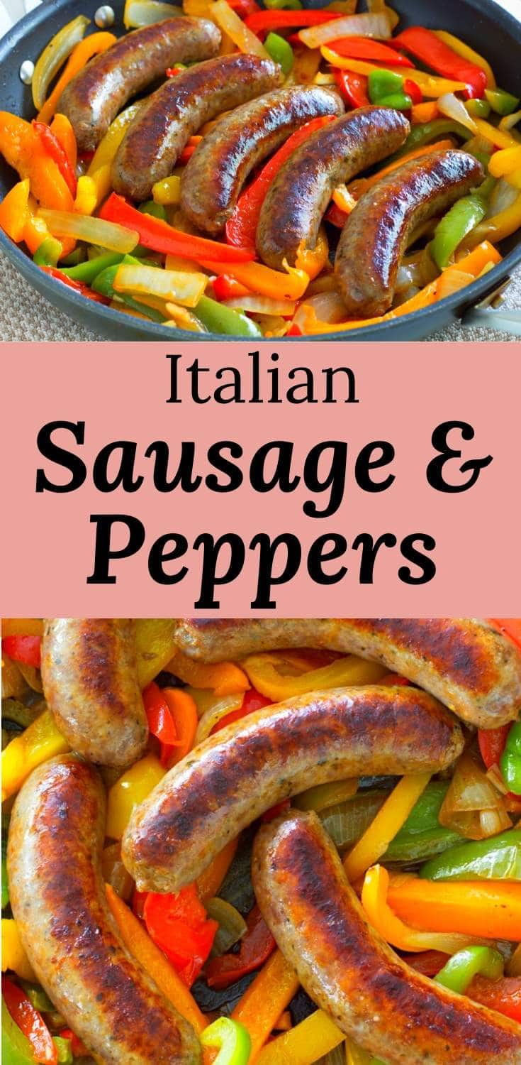 Italian Sausage and Peppers Pear Tree Kitchen