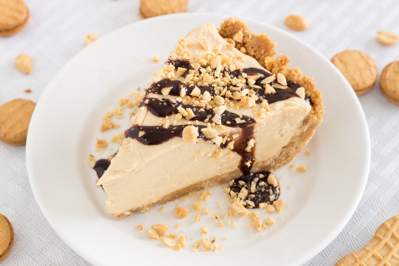 No-Bake Peanut Butter Pie