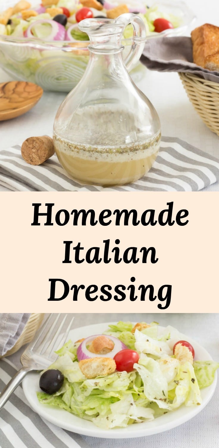 Homemade Italian Dressing - Pear Tree Kitchen