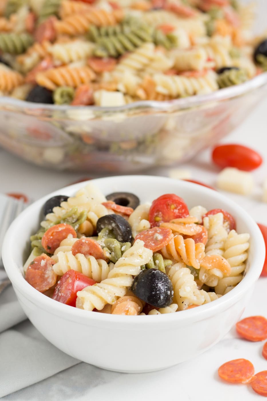 Italian Pasta Salad - Pear Tree Kitchen