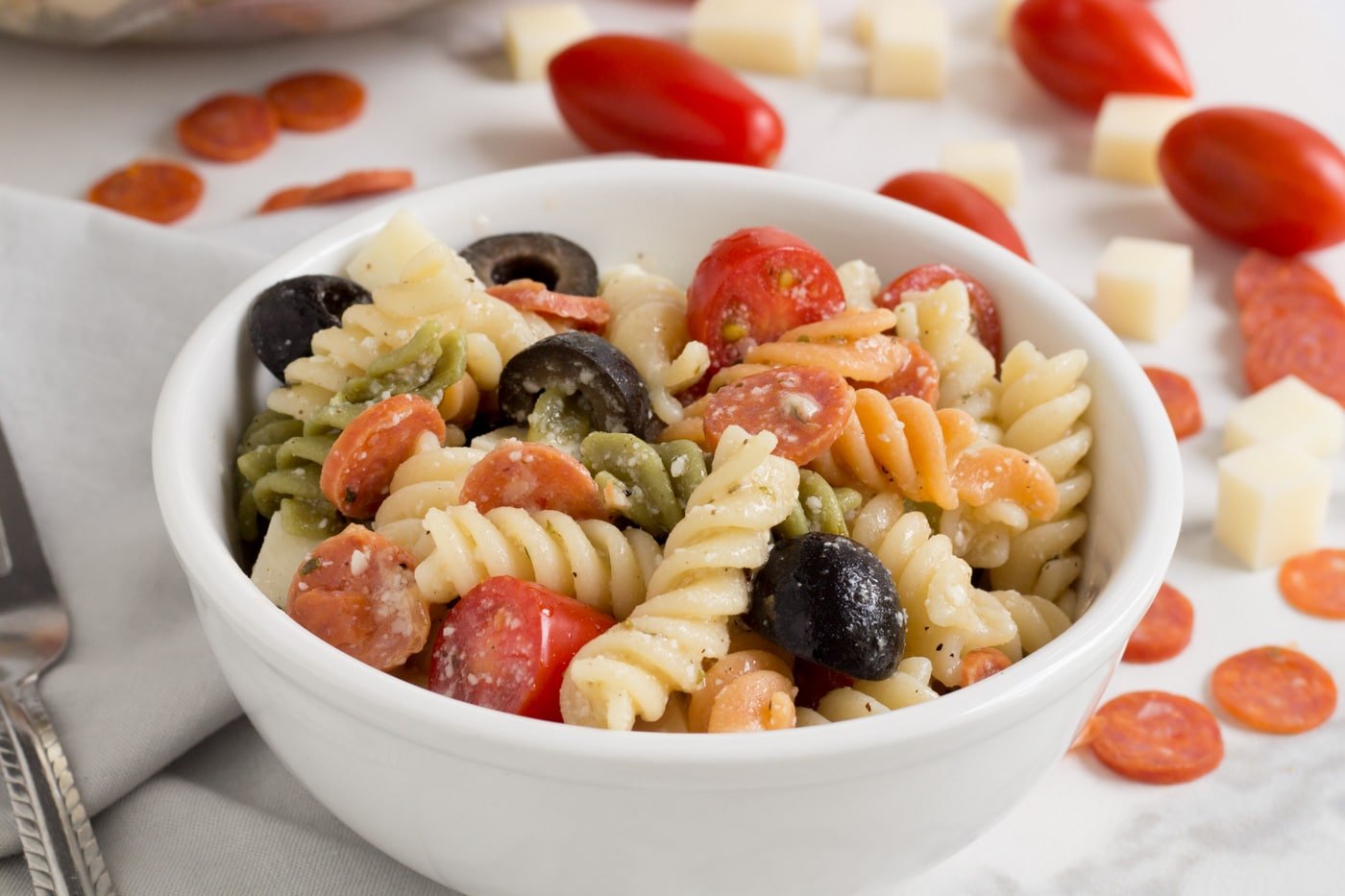 Italian Pasta Salad - Pear Tree Kitchen