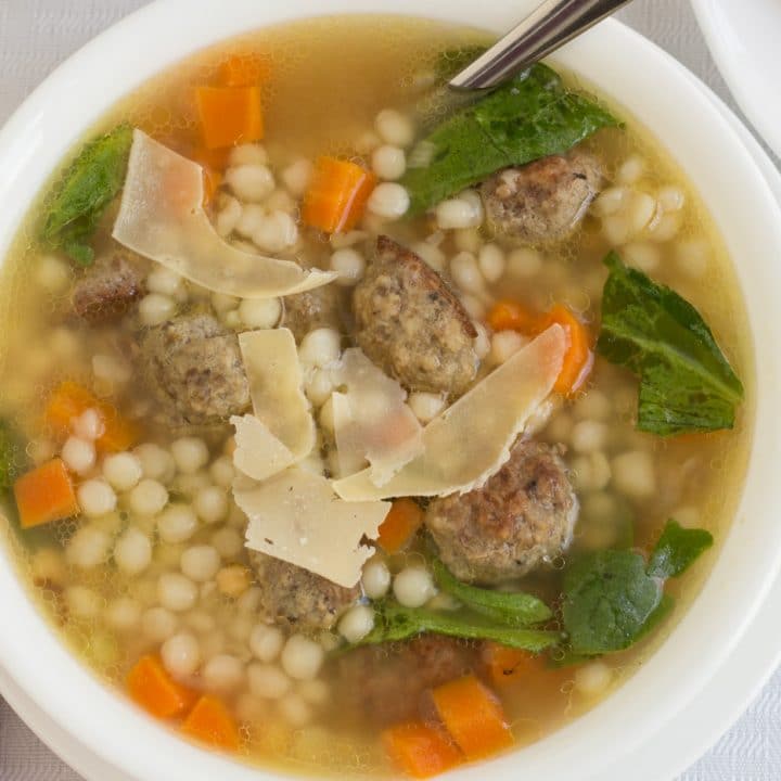 Easy Italian Wedding Soup Recipe - Pear Tree Kitchen