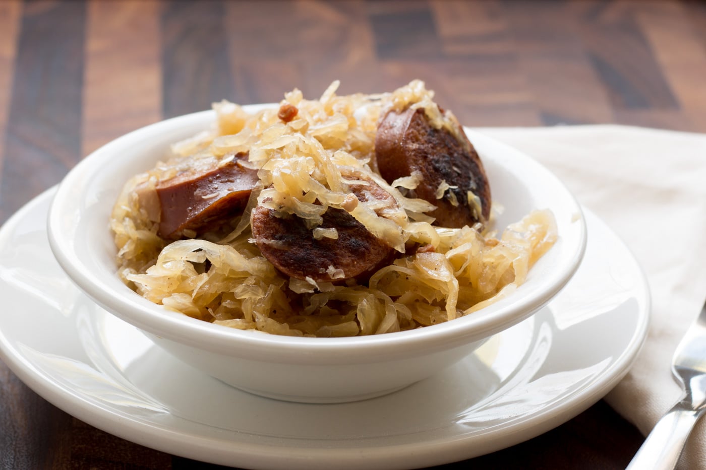 Sausage and Sauerkraut Pear Tree Kitchen