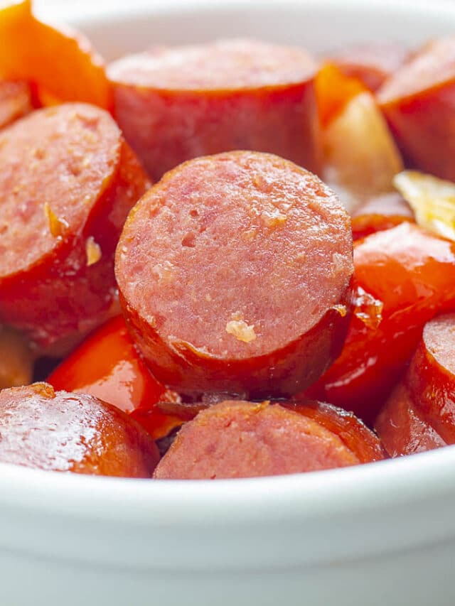 Easy Sweet And Sour Kielbasa Pear Tree Kitchen