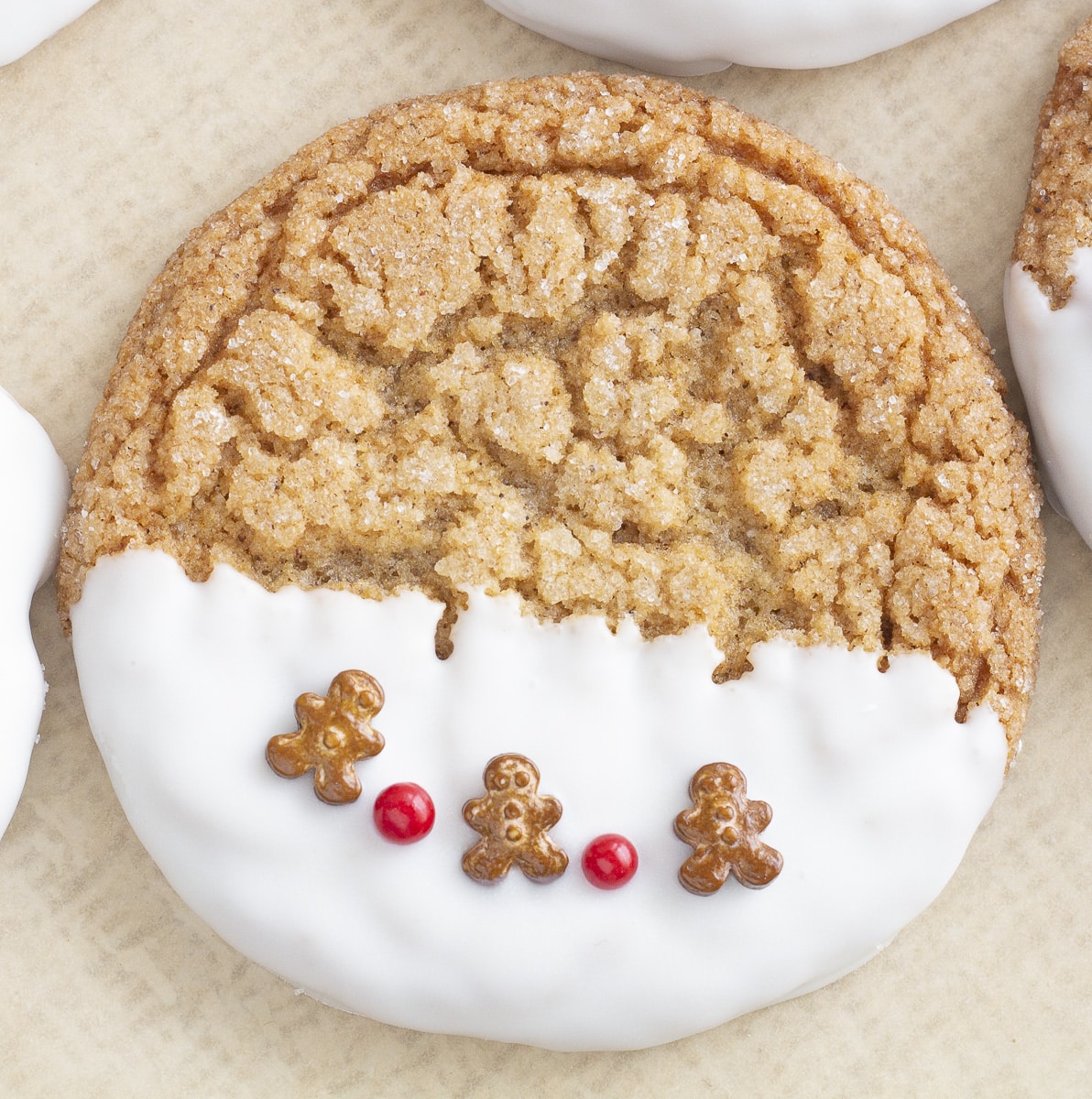 Soft Molasses Cookies