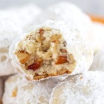 Pecan Butter Balls on a p;ate