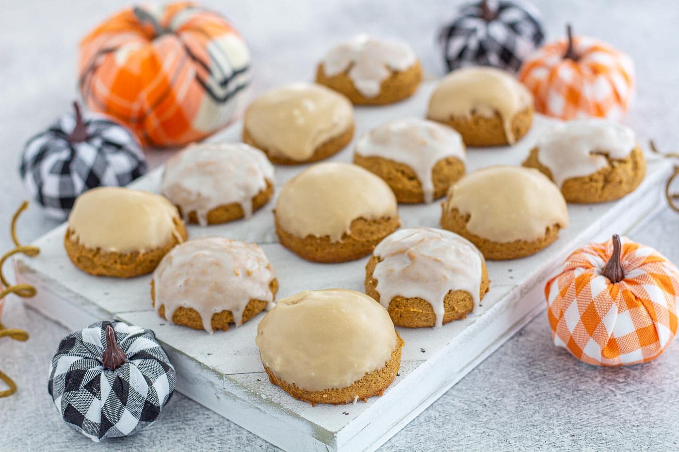 Day 2: Soft Glazed Pumpkin Cookies - Lovin' From the Oven