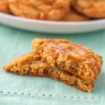 biscoff cookie butter cookie halves