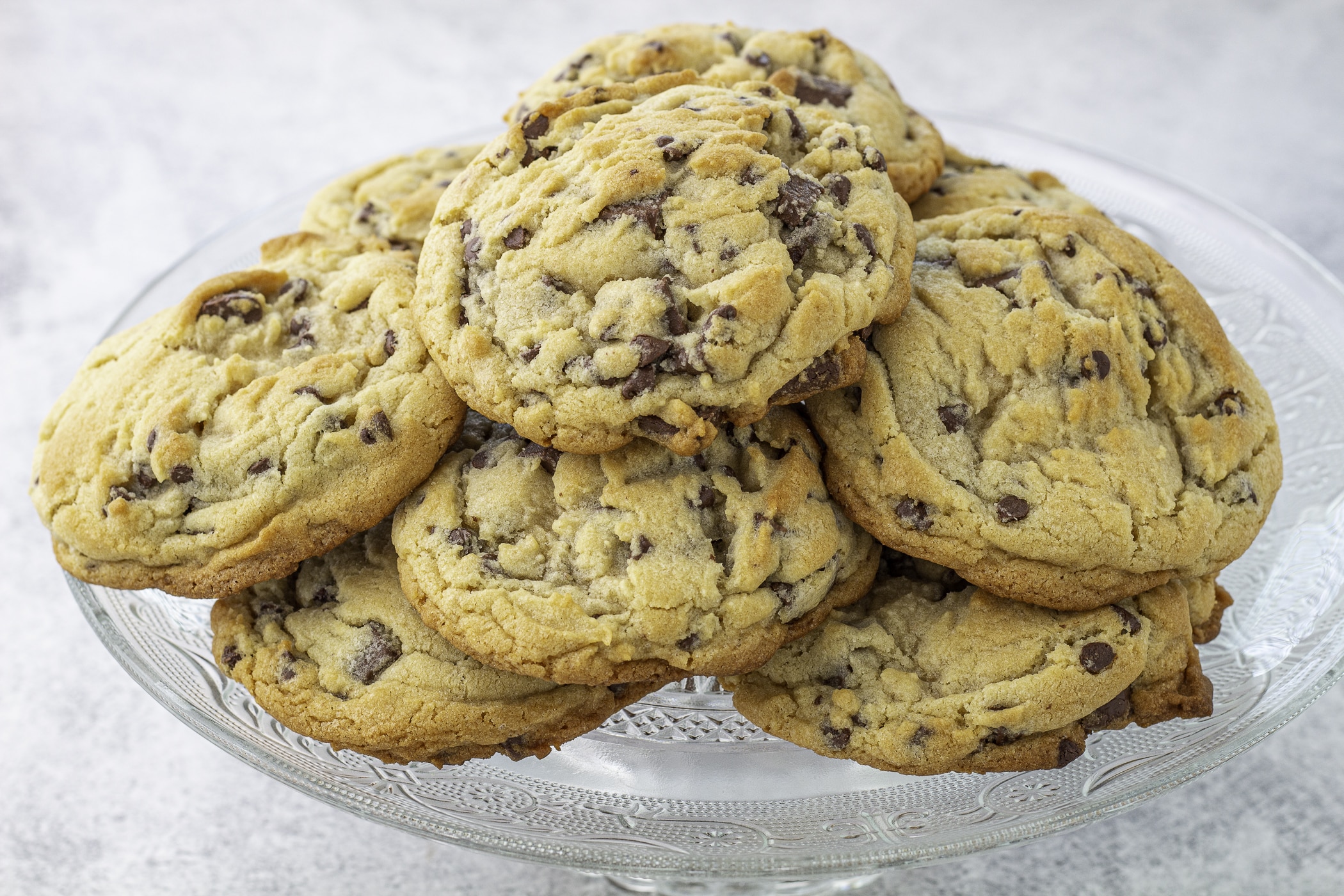 Bakery Style Giant Chocolate Chip Cookie Recipe - Taste and Tell