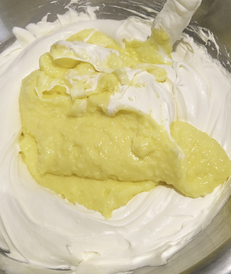 Adding the pudding