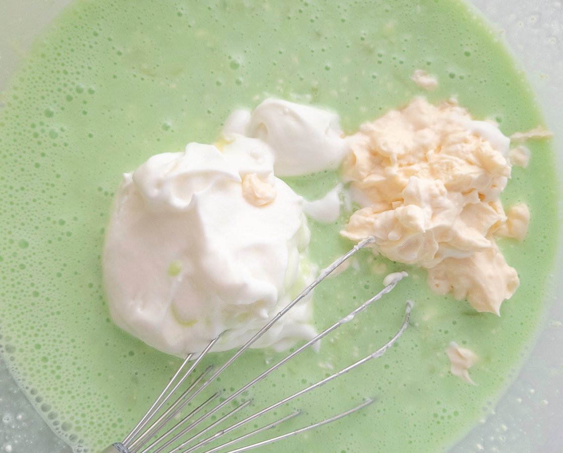 adding remaining ingredients