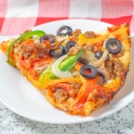 pizza with toppings
