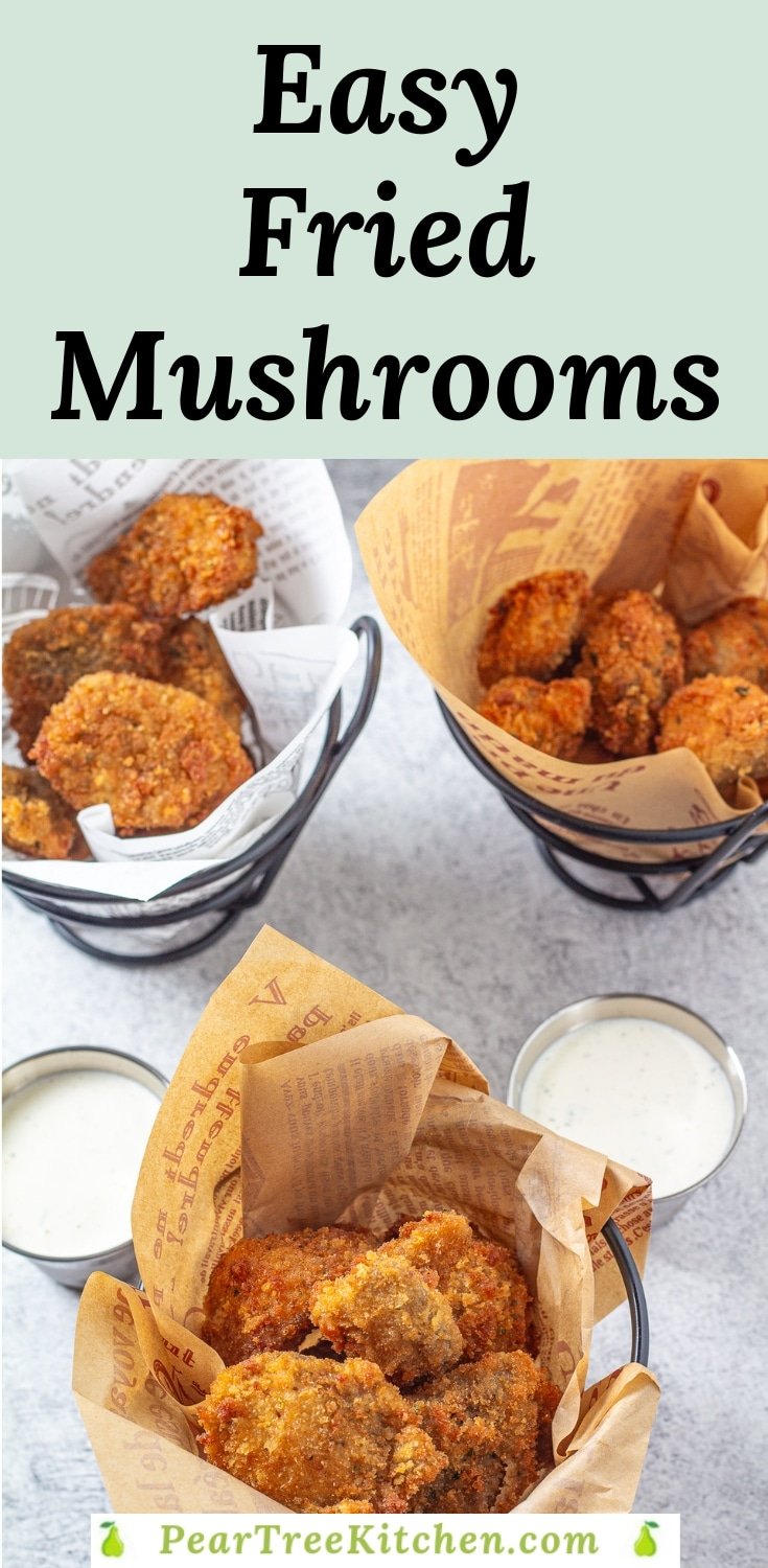 PIN titled Easy Fried Mushrooms