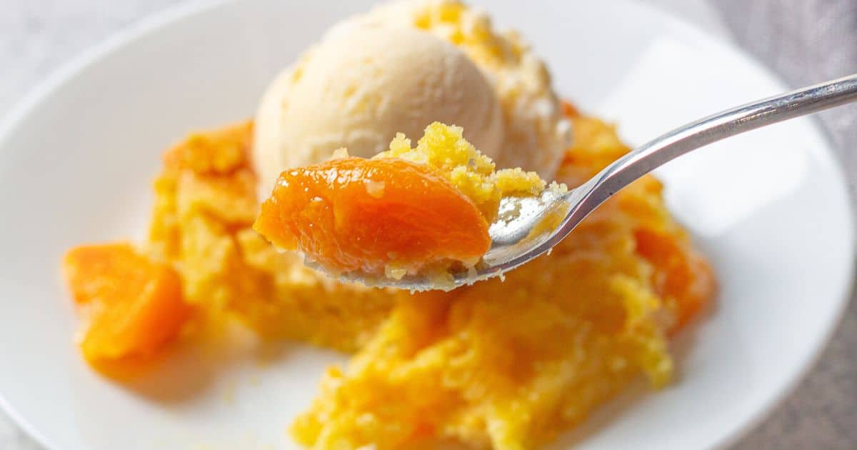 Easy Peach Cobbler with Cake Mix - Pear Tree Kitchen